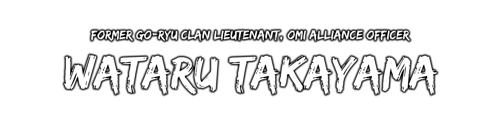 Wataru Takayama - Omi Alliance Officer